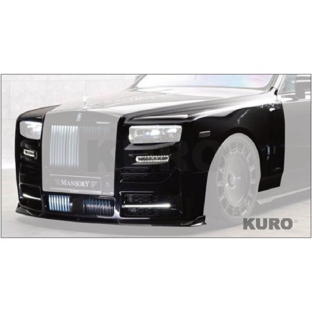 MANSORY Phantom 2018 — Przedni zderzak z sportowy dokładka przednia & Błotnik przedni z slim Długi Światła DRL