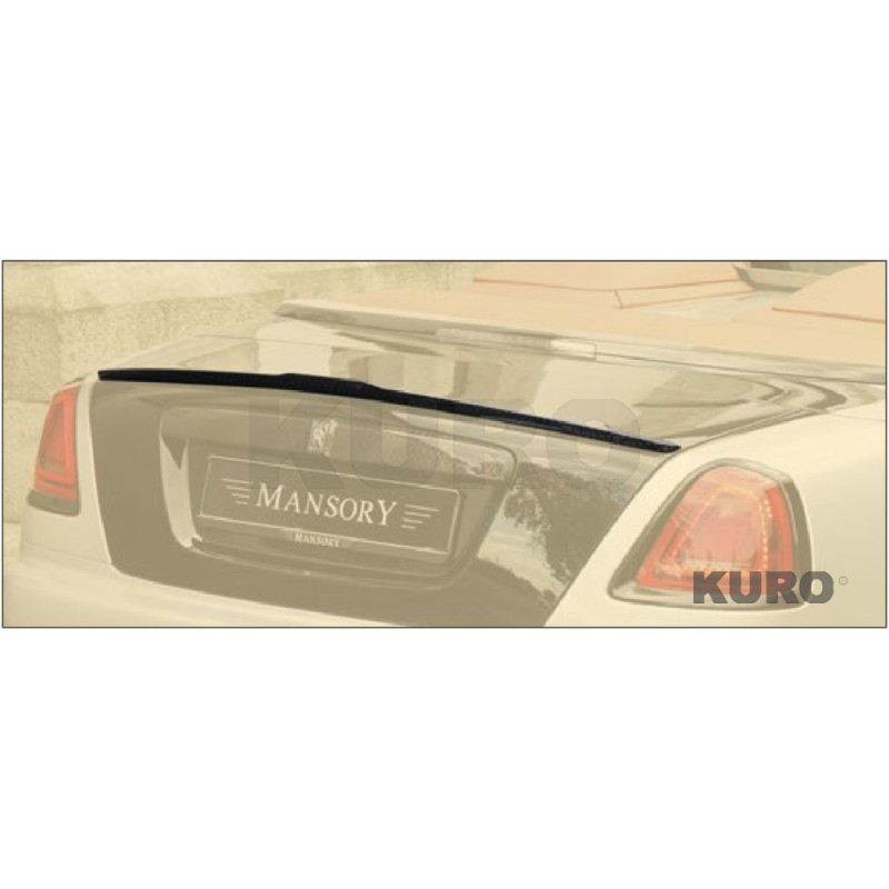 MANSORY Dawn — Nowy Spoiler klapy bagażnika - karbon - do DAWN