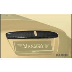 MANSORY Dawn — Tylny listwa bagażnika nakładka