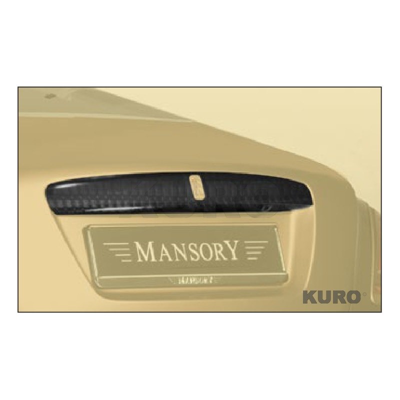 MANSORY Dawn — Tylny listwa bagażnika nakładka