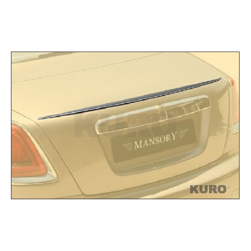 MANSORY Dawn — Spoiler klapy bagażnika flat - karbon