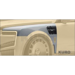 MANSORY Cullinan 2025 — Błotniki przednie z podświetlany światło