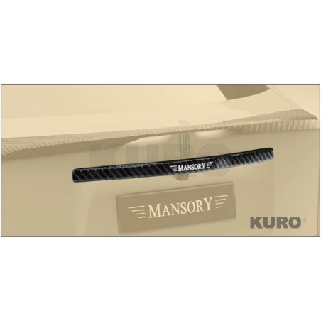 MANSORY Cullinan 2025 — Tylny panel z podświetlany logo