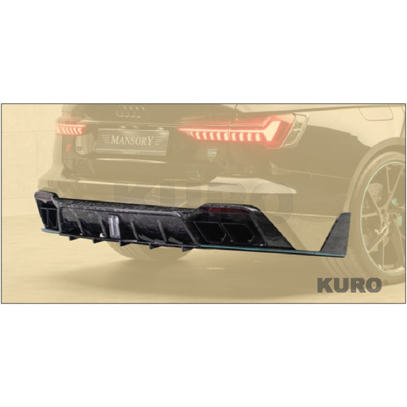 MANSORY RS6 — Dyfuzor w tym stop światło