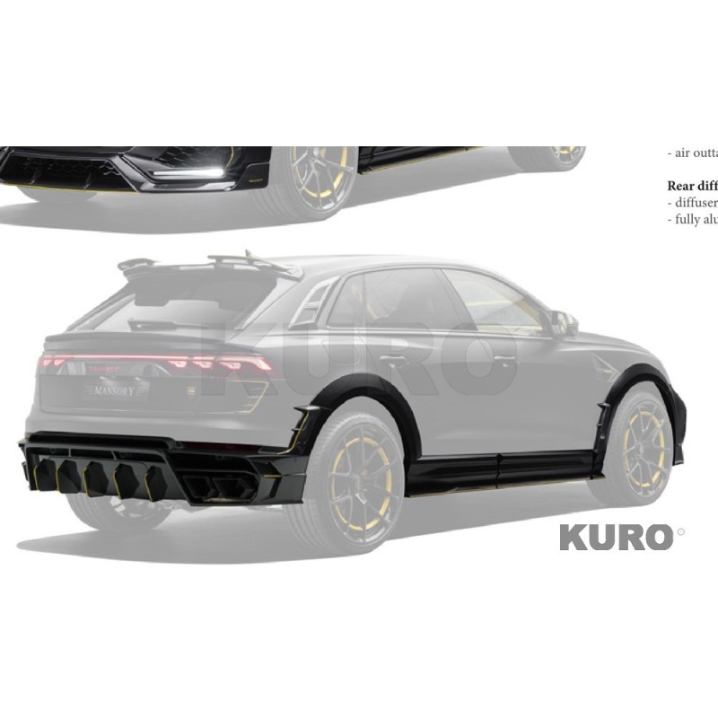 MANSORY RSQ8 25 — MANSORY Zestaw nadwozia I.