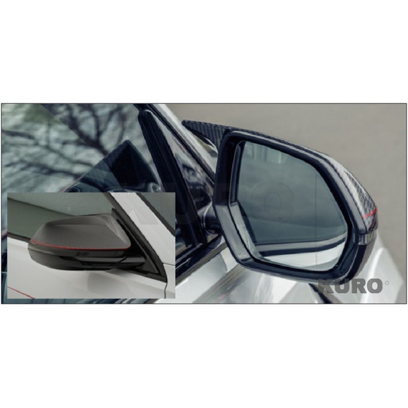 MANSORY RSQ8 25 — Nowy obudowa lusterka - bez asystent martwego pola