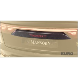 MANSORY RSQ8 25 — Tylny logo panel z srebrny logo