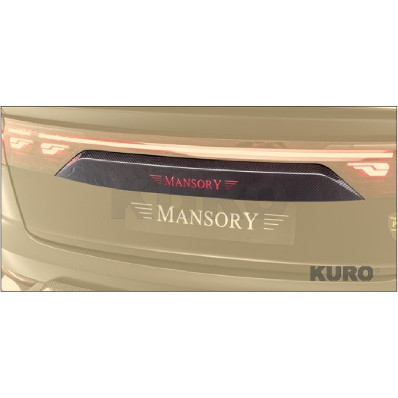 MANSORY RSQ8 25 — Tylny logo panel z illimunated MANSORY logo