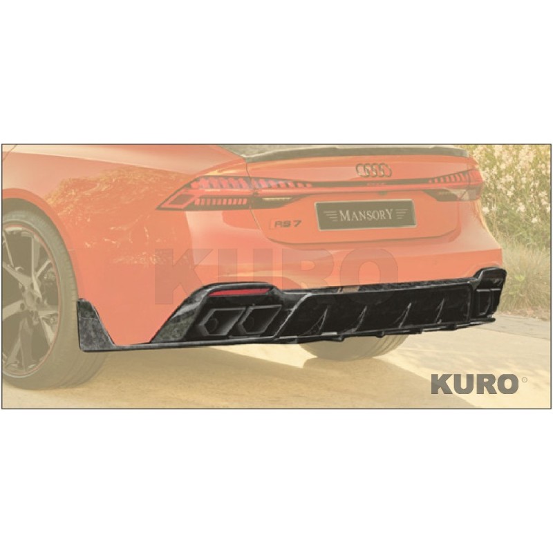 MANSORY RS7 — Tylny dyfuzor