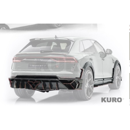 MANSORY RSQ8 — MANSORY Zestaw nadwozia III. środkowy exhausts