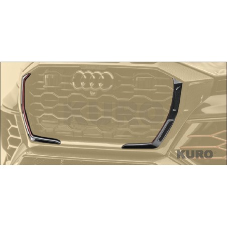 MANSORY RSQ8 — Splitter do przedni maska