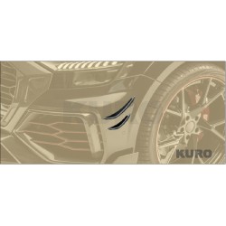 MANSORY RSQ8 — Wyścigowy płetwy do MANSORY przedni zderzak - Karbon