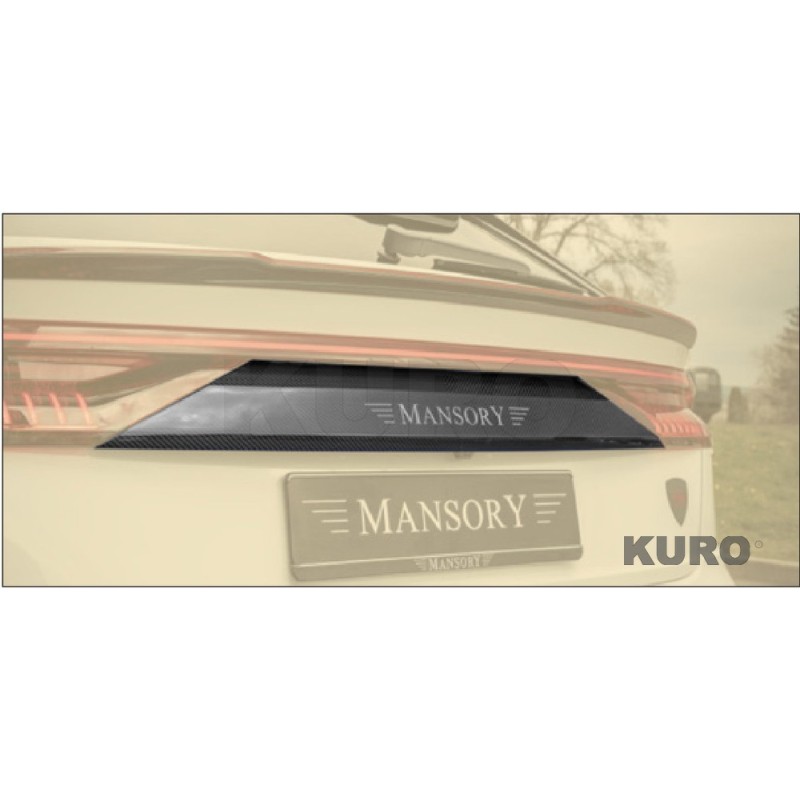 MANSORY RSQ8 — Tylny logo panel z illimunated MANSORY logo