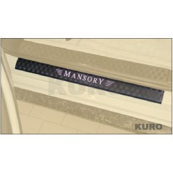 MANSORY GT 2019 — Karbon nakładki progowe z MANSORY logo