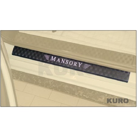 MANSORY GT 2019 — Karbon nakładki progowe z MANSORY logo