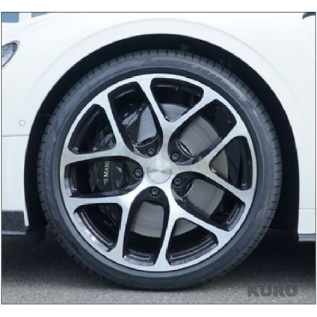 MANSORY GT 2019 — BY5 - felga w pełni kuta felga 22 cal - Diamentowa czerń