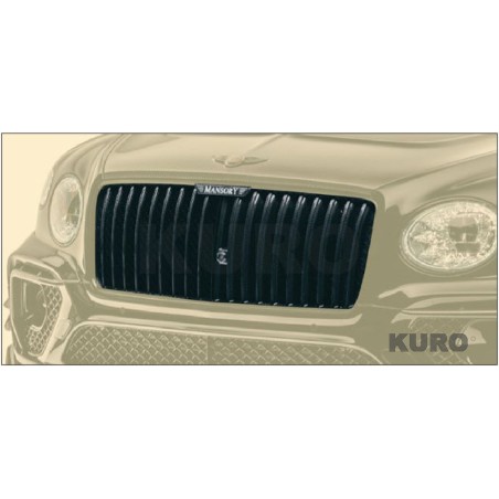 MANSORY Bentayga NEW — Karbon lamels grill z podświetlany logo
