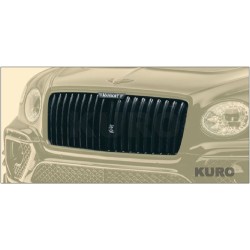 MANSORY Bentayga NEW — Karbon lamels grill z logo