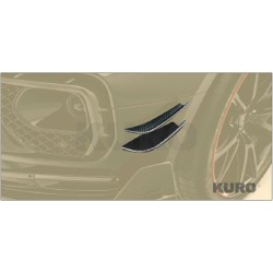 MANSORY Bentayga NEW — Wyścigowy płetwy do MANSORY poszerzenie nadwozia przedni zderzak - Karbon