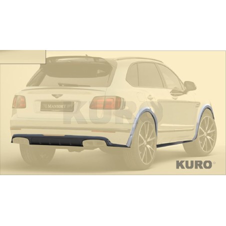 MANSORY Bentayga — Auta z 6 czujniki parkowania w tylny zderzak