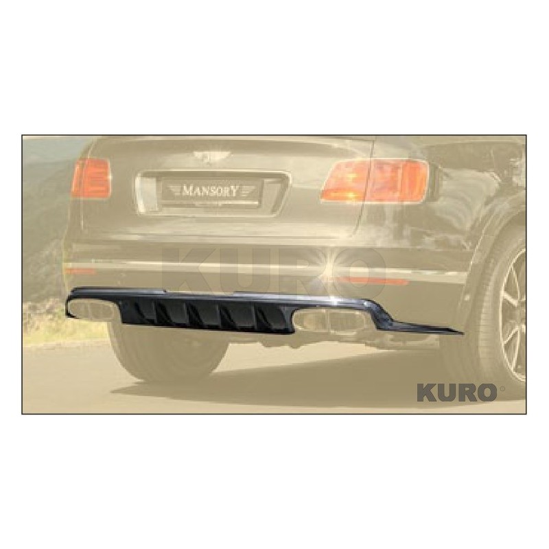 MANSORY Bentayga — Tylny dyfuzor