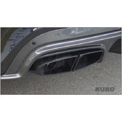 MANSORY Bentayga — Końcówki wydechu - Chrom