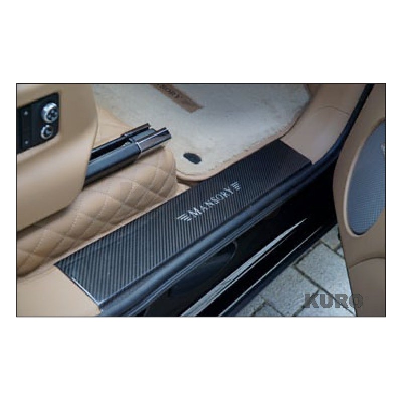 MANSORY Bentayga — Nakładki progowe, MANSORY logo