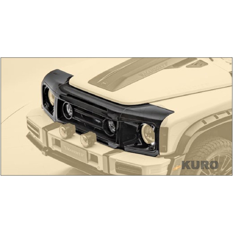 MANSORY Grenadier — Przedni maska z podświetlany MANSORY logo