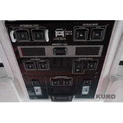 MANSORY Grenadier — Karbon dach panel przełączników