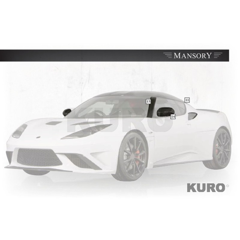 MANSORY Evora — 14. Lusterko masks