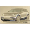 MANSORY Velar — Przedni zderzak części: