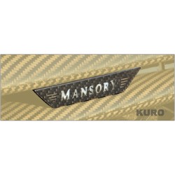 MANSORY Velar — Logo do przedni maska grilla