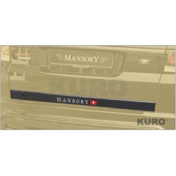 MANSORY Sport SVR — Panel klapy tylnej