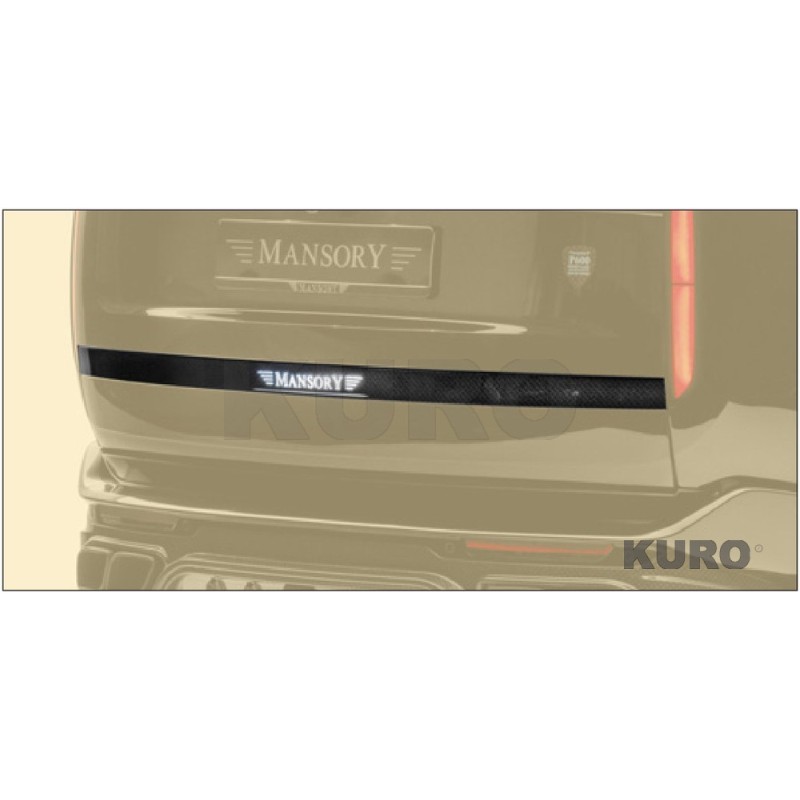 MANSORY 2022 — Klapa tylna panel z podświetlany logo