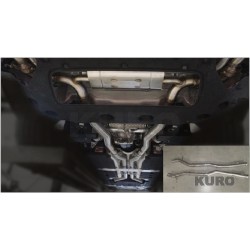 MANSORY 2022 — Wydech środkowy rury do standard felga base