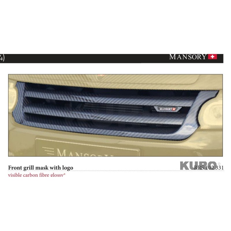 MANSORY Sport 2014 — Przedni maska grilla z podświetlany logo