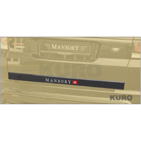 MANSORY Sport 2014 — Panel klapy tylnej