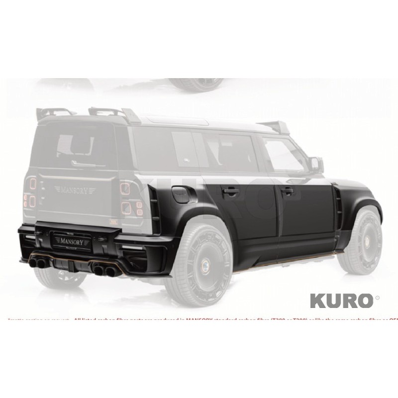 MANSORY Defender — MANSORY Poszerzenie nadwozia Zestaw
