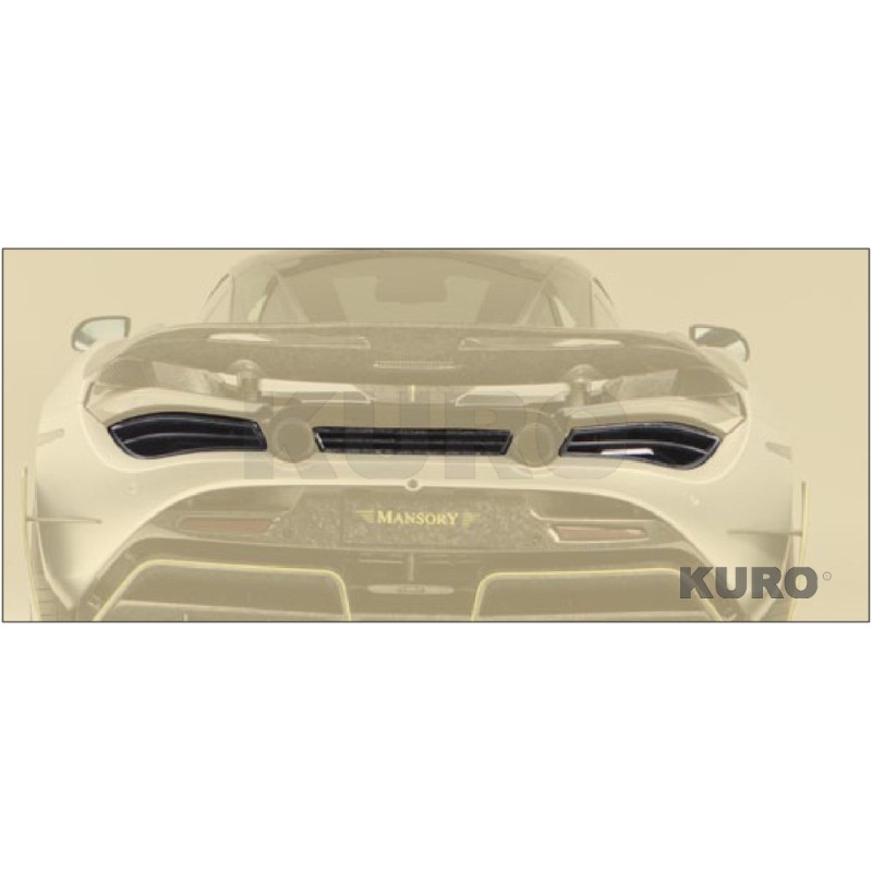 MANSORY 720S — Tylny wylot powietrza grill nakładka