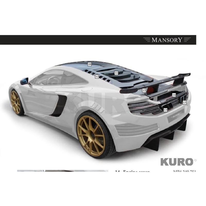 MANSORY MP4-12C — 10. Dach nakładka