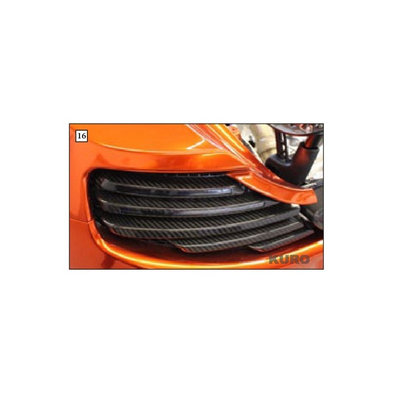 MANSORY MP4-12C — Tylny wylot powietrza grill nakładka