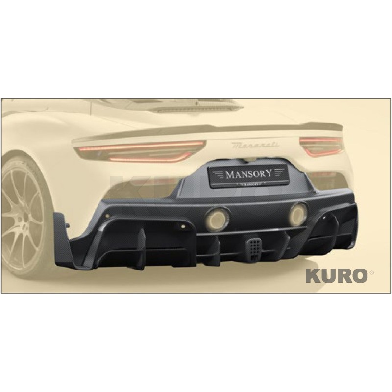 MANSORY MC20 — Tylny dyfuzor