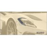 MANSORY MC20 — Reflektor nakładka - widoczny karbon