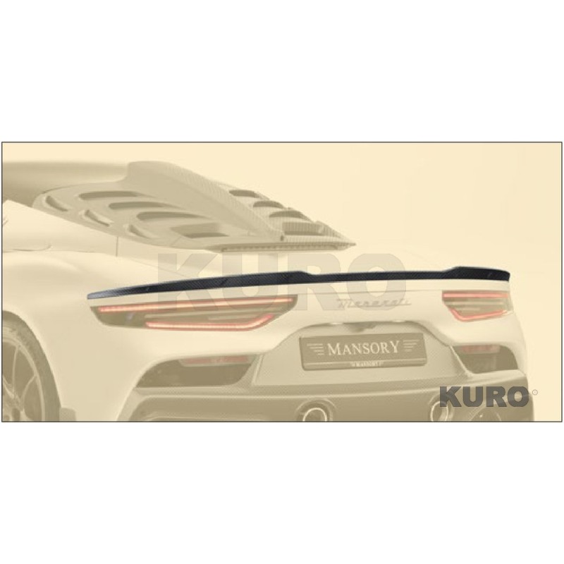 MANSORY MC20 — Tylny spoiler