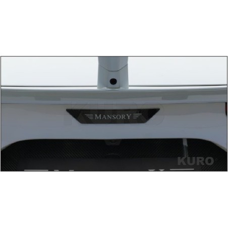 MANSORY MC20 — Logo tylny zderzak