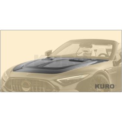 MANSORY SL 2022 — Przedni maska - widoczny karbon