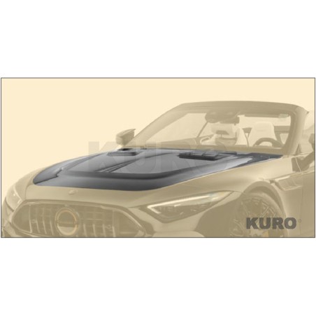 MANSORY SL 2022 — Przedni maska - widoczny karbon