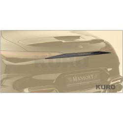 MANSORY SL 2022 — Klapa tylna panel z srebrny MANSORY logo