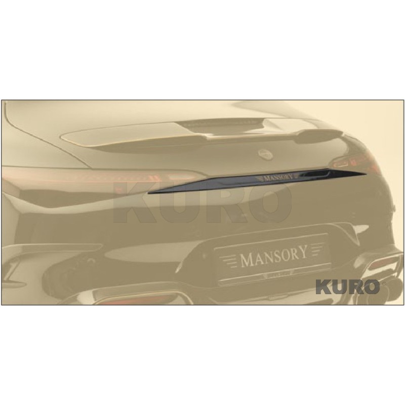 MANSORY SL 2022 — Klapa tylna panel z srebrny MANSORY logo