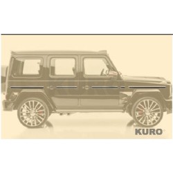 MANSORY G-Model NEW (W463A) — Karbon drzwi klamka z logo